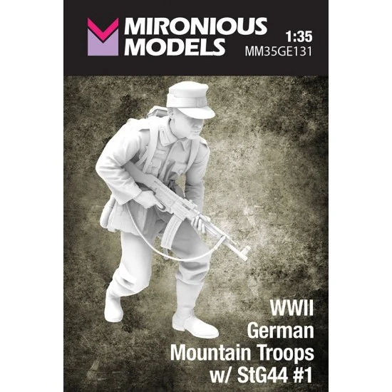 Mironious MM35GE131 1/35 WWII German Mountain Troops I with StG 44 #1 - Model Figures