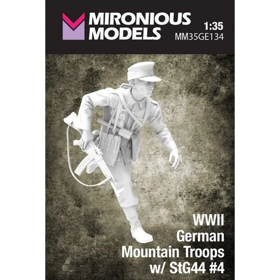 Mironious MM35GE134 1/35 WWII German Mountain Troops I with StG 44 #4 - Model Figures