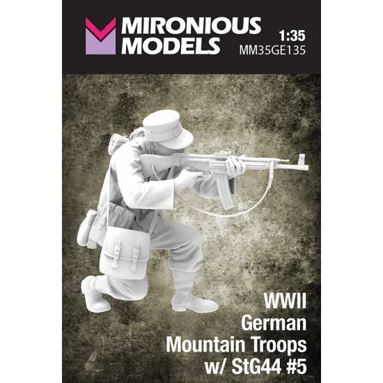 Mironious MM35GE135 1/35 WWII German Mountain Troops I with StG 44 #5 - Model Figures