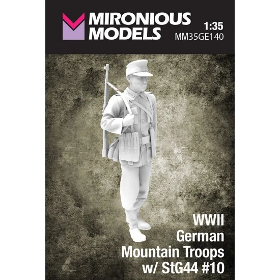 Mironious MM35GE140 1/35 WWII German Mountain Troops I with StG 44 #10 - Model Figures