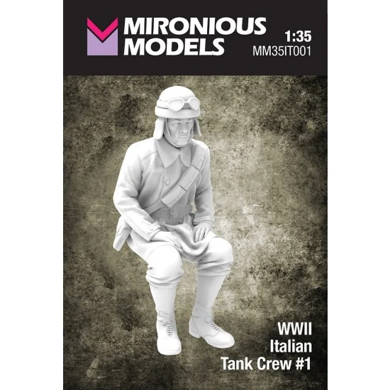 Mironious MM35IT001 1/35 WWII Italian Tank Crew #1 - Model Figures