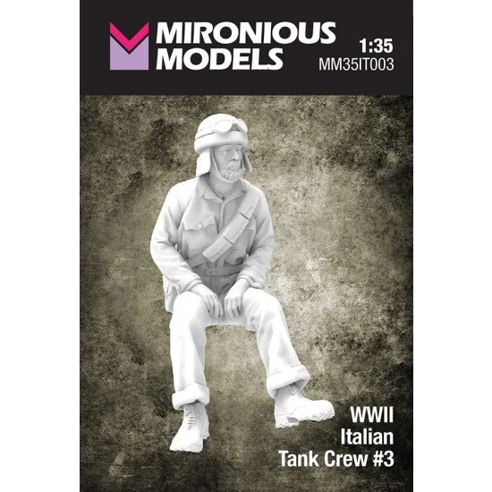 Mironious MM35IT003 1/35 WWII Italian Tank Crew #3 - Model Figures