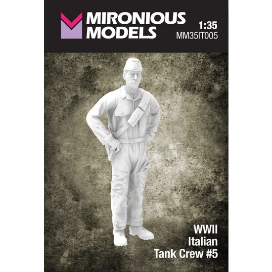 Mironious MM35IT005 1/35 WWII Italian Tank Crew #5 - Model Figures