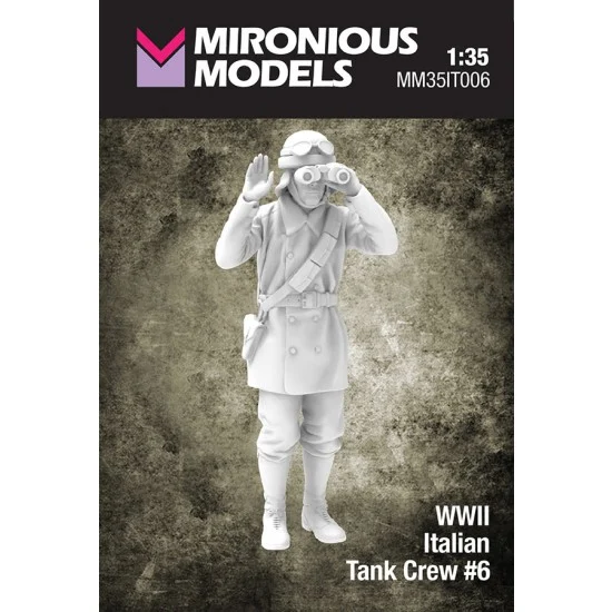 Mironious MM35IT006 1/35 WWII Italian Tank Crew #6 - Model Figures