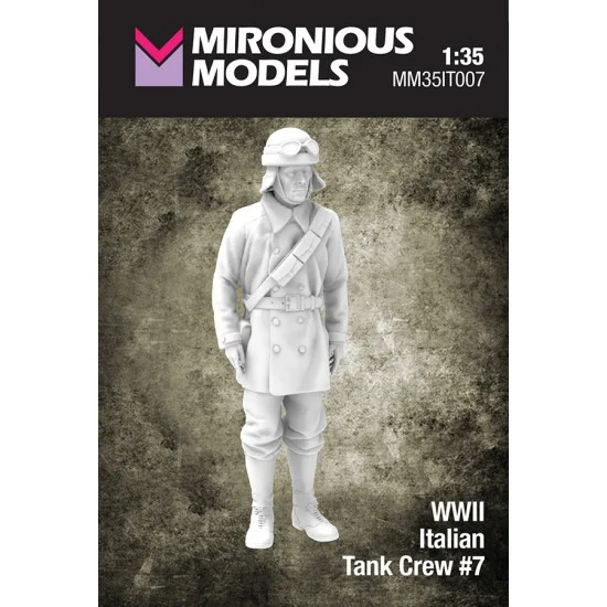 Mironious MM35IT007 1/35 WWII Italian Tank Crew #7 - Model Figures