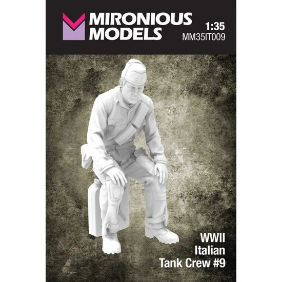 Mironious MM35IT009 1/35 WWII Italian Tank Crew #9 - Model Figures