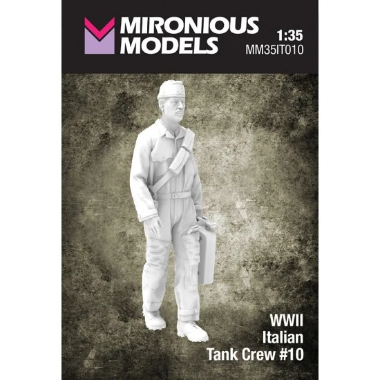 Mironious MM35IT010 1/35 WWII Italian Tank Crew #10 - Model Figures