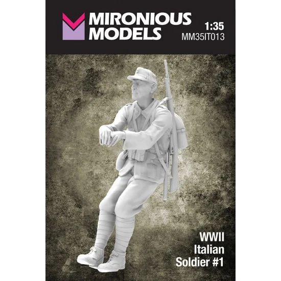Mironious MM35IT013 1/35 WWII Italian Soldier #1 - Model Figures