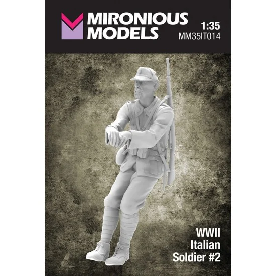 Mironious MM35IT014 1/35 WWII Italian Soldier #2 - Model Figures