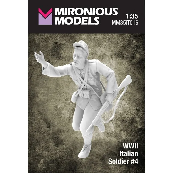 Mironious MM35IT016 1/35 WWII Italian Soldier #4 - Model Figures