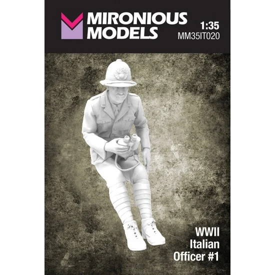 Mironious MM35IT020 1/35 WWII Italian Officer #1 - Model Figures