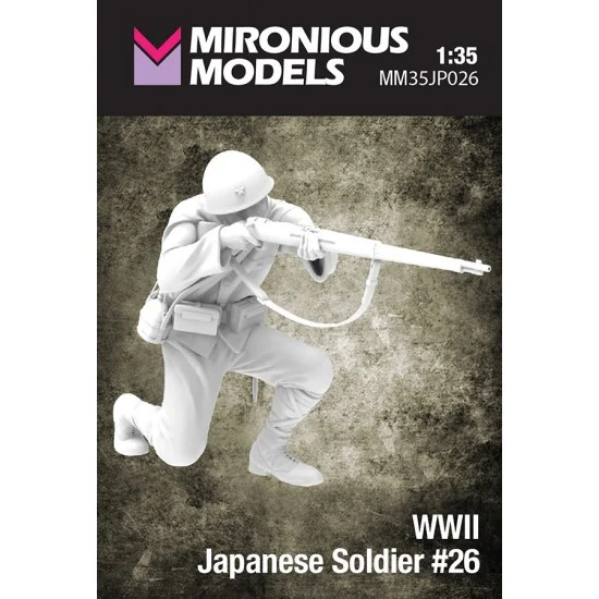 Mironious MM35JP026 1/35 WWII Japanese Soldier #26 - Model Figures