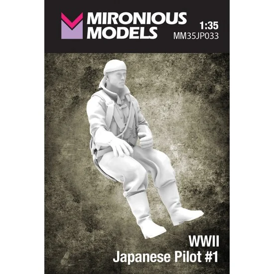 Mironious MM35JP033 1/35 WWII Japanese Pilot #1 - Model Figures