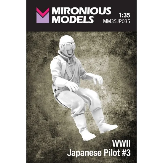 Mironious MM35JP035 1/35 WWII Japanese Pilot #3 - Model Figures