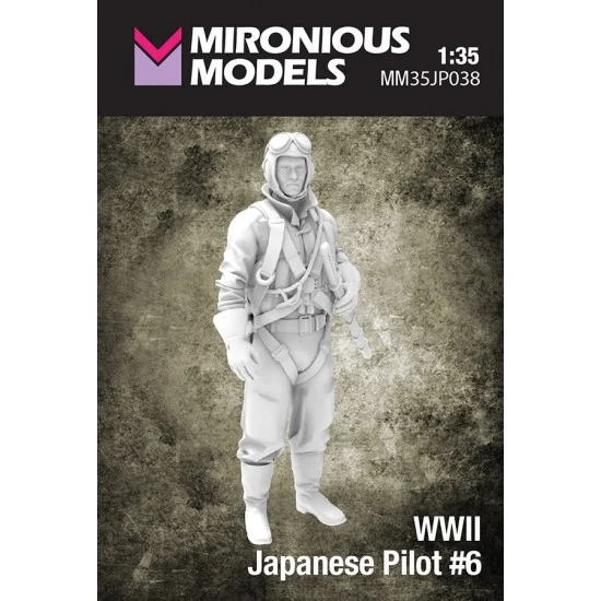 Mironious MM35JP038 1/35 WWII Japanese Pilot #6 - Model Figures
