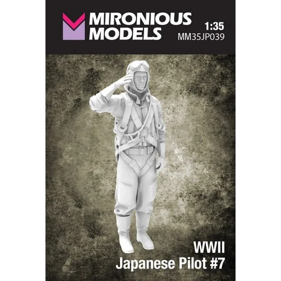 Mironious MM35JP039 1/35 WWII Japanese Pilot #7 - Model Figures