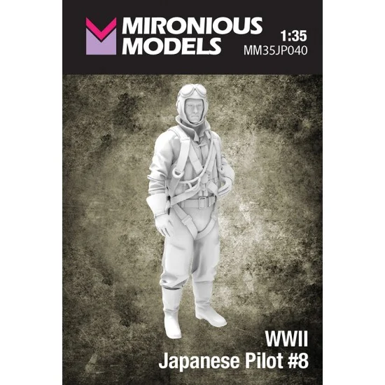 Mironious MM35JP040 1/35 WWII Japanese Pilot #8 - Model Figures