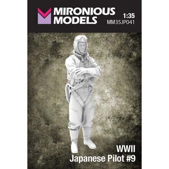 Mironious MM35JP041 1/35 WWII Japanese Pilot #9 - Model Figures