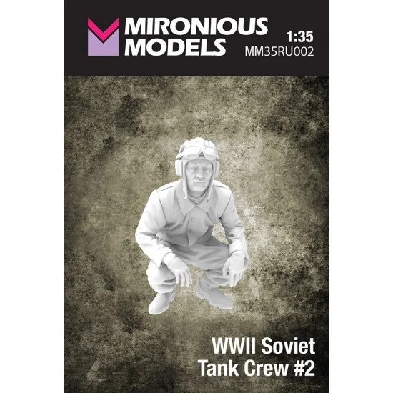 Mironious MM35RU002 1/35 WWII Soviet Tank Crew #2 - Model Figures