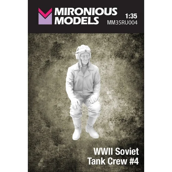 Mironious MM35RU004 1/35 WWII Soviet Tank Crew #4 - Model Figures