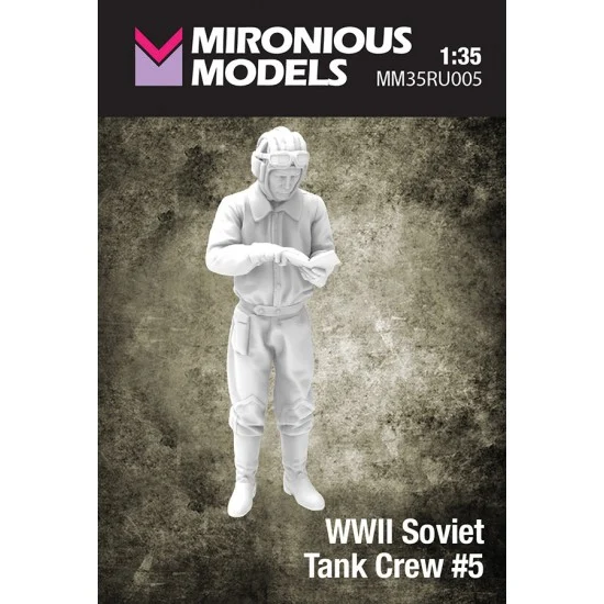 Mironious MM35RU005 1/35 WWII Soviet Tank Crew #5 - Model Figures