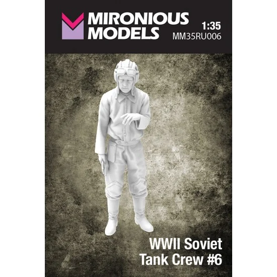 Mironious MM35RU006 1/35 WWII Soviet Tank Crew #6 - Model Figures