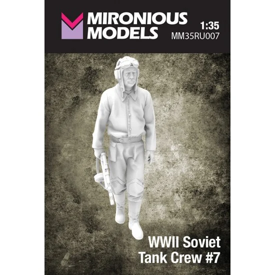 Mironious MM35RU007 1/35 WWII Soviet Tank Crew #7 - Model Figures