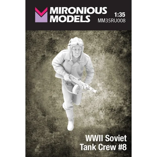 Mironious MM35RU008 1/35 WWII Soviet Tank Crew #8 - Model Figures
