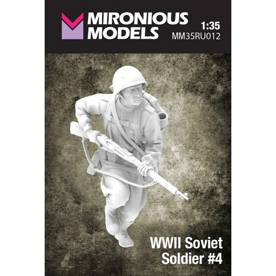 Mironious MM35RU012 1/35 WWII Soviet Soldier #4 - Model Figures