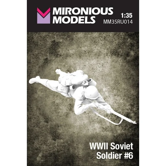 Mironious MM35RU014 1/35 WWII Soviet Soldier #6 - Model Figures
