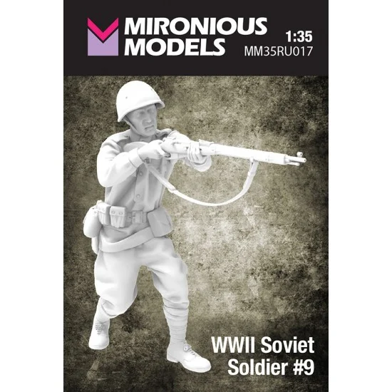 Mironious MM35RU017 1/35 WWII Soviet Soldier #9 - Model Figures