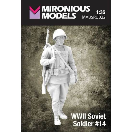 Mironious MM35RU022 1/35 WWII Soviet Soldier #14 - Model Figures