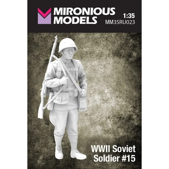 Mironious MM35RU023 1/35 WWII Soviet Soldier #15 - Model Figures