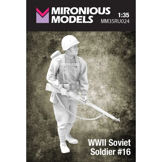 Mironious MM35RU024 1/35 WWII Soviet Soldier #16 - Model Figures