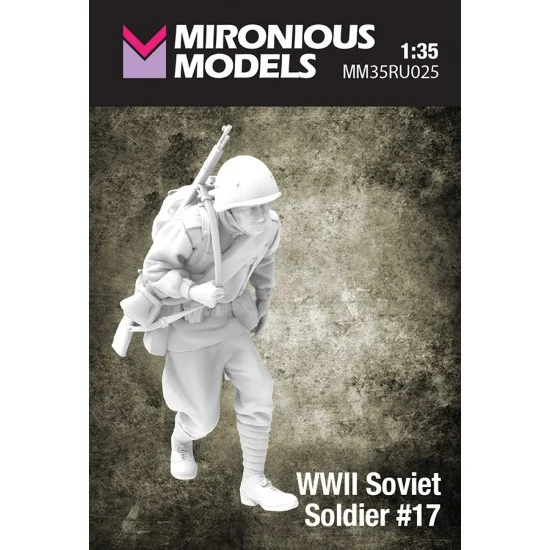 Mironious MM35RU025 1/35 WWII Soviet Soldier #17 - Model Figures