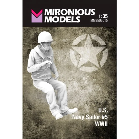 Mironious MM35US015 1/35 WWII US Navy Sailor #5 - Model Figures