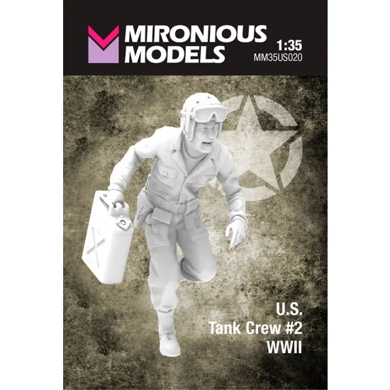 Mironious MM35US020 1/35 WWII US Tank Crew #2 - Model Figures
