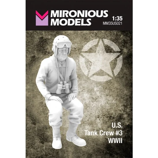 Mironious MM35US021 1/35 WWII US Tank Crew #3 - Model Figures