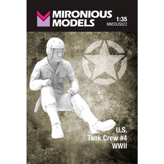 Mironious MM35US022 1/35 WWII US Tank Crew #4 - Model Figures