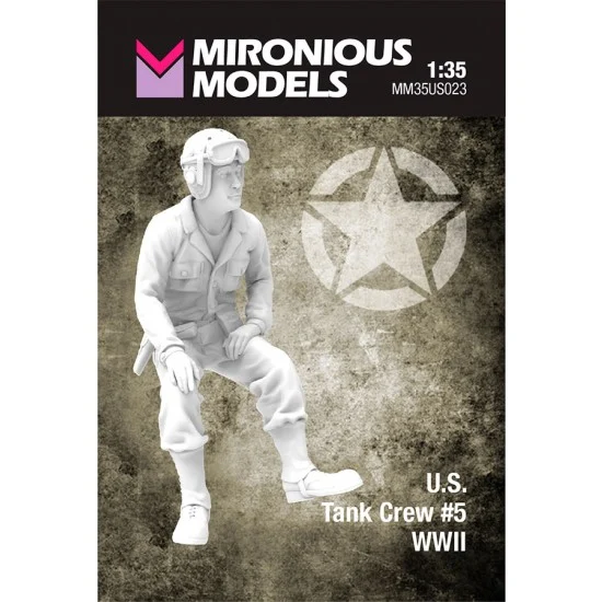 Mironious MM35US023 1/35 WWII US Tank Crew #5 - Model Figures