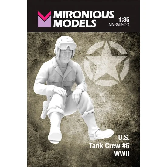 Mironious MM35US024 1/35 WWII US Tank Crew #6 - Model Figures