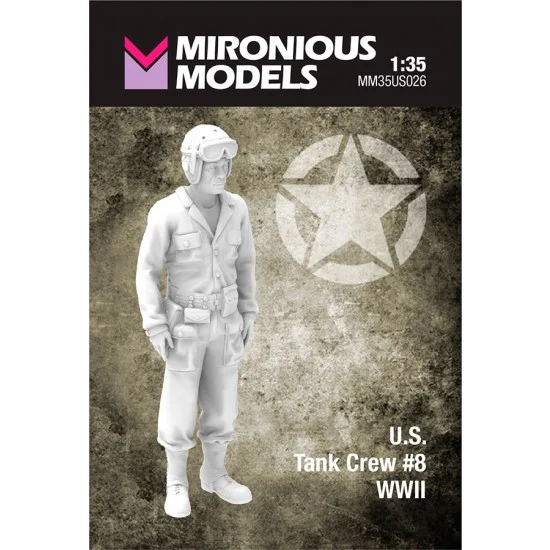 Mironious MM35US026 1/35 WWII US Tank Crew #8 - Model Figures