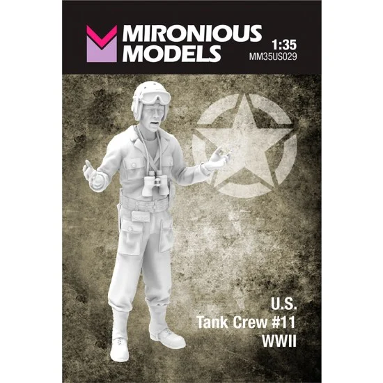 Mironious MM35US029 1/35 WWII US Tank Crew #11 - Model Figures
