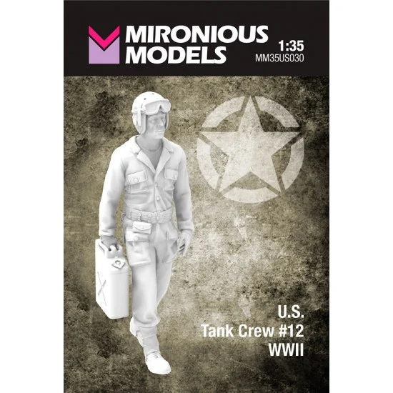 Mironious MM35US030 1/35 WWII US Tank Crew #12 - Model Figures