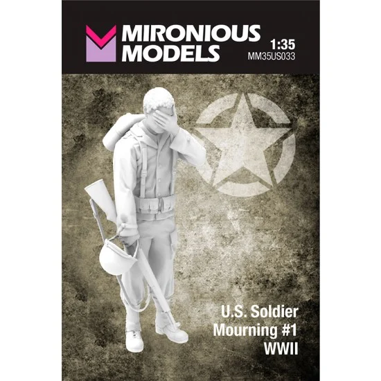 Mironious MM35US033 1/35 WWII US Soldier Mourning #1 - Model Figures