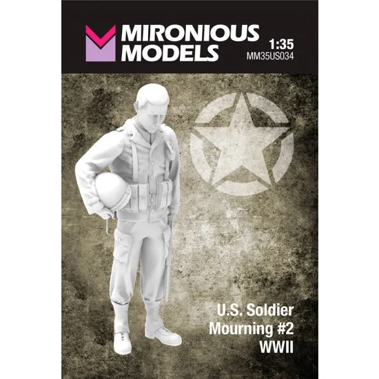 Mironious MM35US034 1/35 WWII US Soldier Mourning #2 - Model Figures
