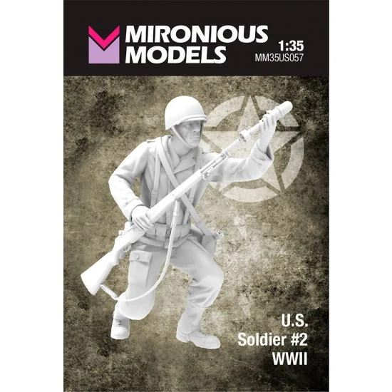 Mironious MM35US057 1/35 WWII US Soldier #2 - Model Figures