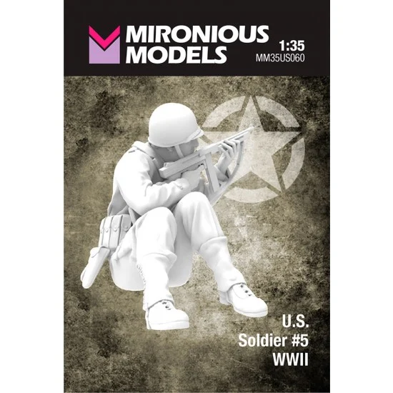 Mironious MM35US060 1/35 WWII US Soldier #5 - Model Figures