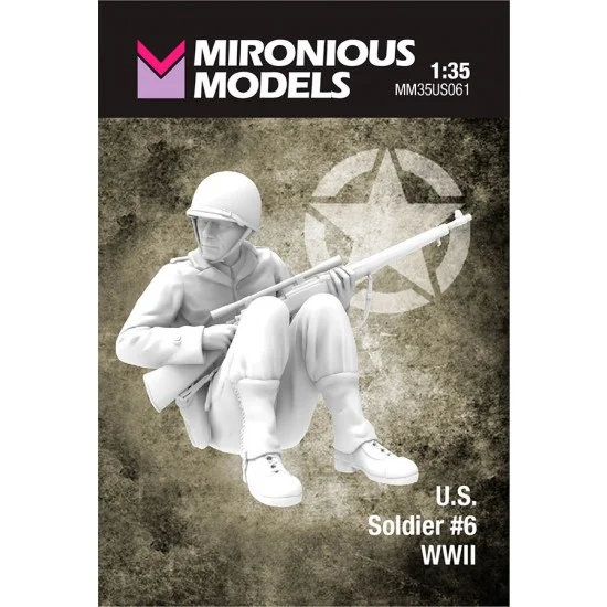 Mironious MM35US061 1/35 WWII US Soldier #6 - Model Figures