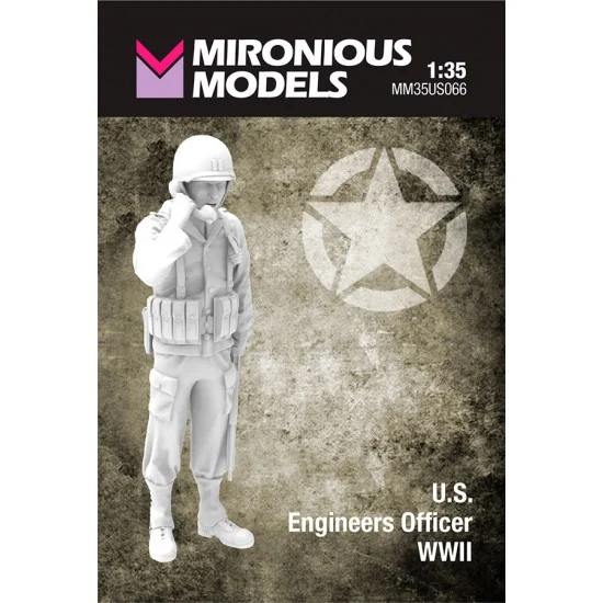 Mironious MM35US066 1/35 WWII US Engineers Officer - Model Figures